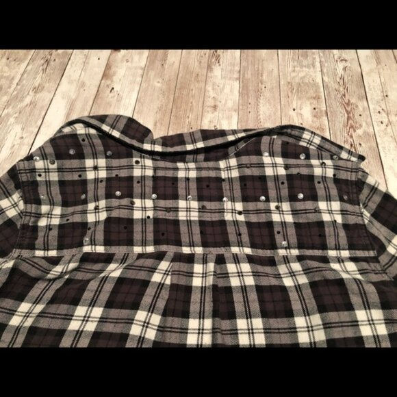 Victoria’s Secret Plaid Long Sleeve Shirt Large - Picture 5 of 5